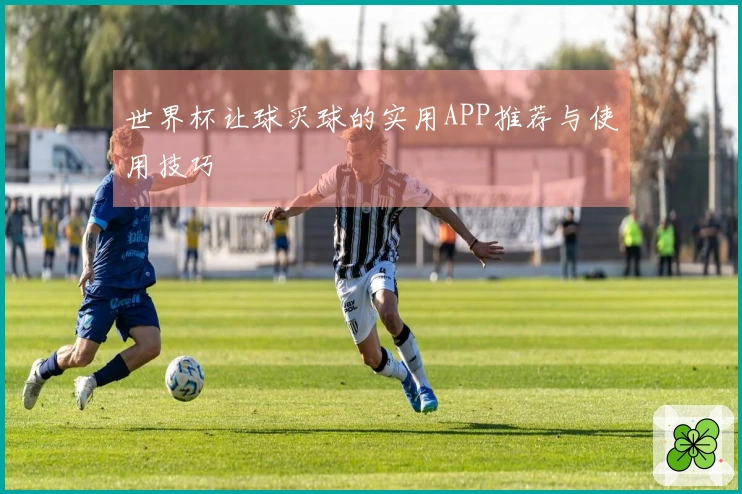 世界杯让球买球的实用APP推荐与使用技巧