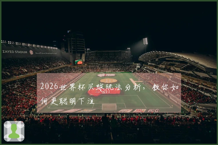 2026世界杯买球玩法分析，教你如何更聪明下注